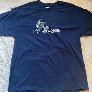 2001 VAN MORRISON VINTAGE Tour Shirt - UNISEX XL - Authentic Ticket Stubs🎶
